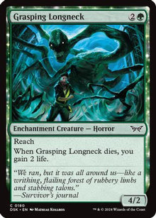 Grasping Longneck - Duskmourn: House of Horror #180