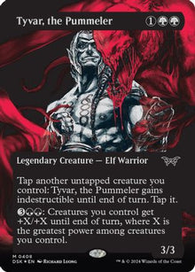 Tyvar, the Pummeler (Showcase) (Textured Foil) - Duskmourn: House of Horror #408