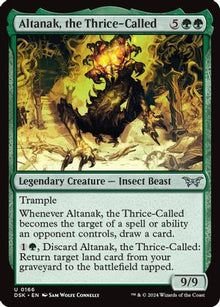 Altanak, the Thrice-Called - Duskmourn: House of Horror #166
