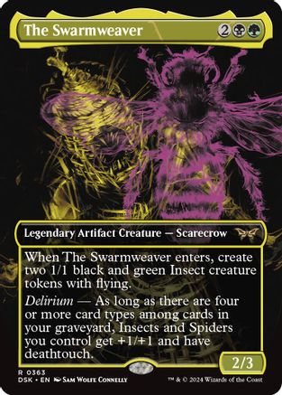 The Swarmweaver (Showcase) - Duskmourn: House of Horror #363