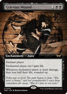 Grievous Wound (Extended Art) - Duskmourn: House of Horror #375