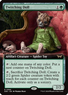 Twitching Doll (Extended Art) - Duskmourn: House of Horror #384