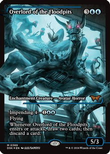 Overlord of the Floodpits (Showcase) - Duskmourn: House of Horror #389