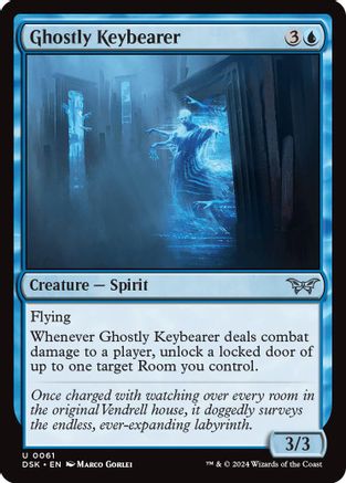 Ghostly Keybearer - Duskmourn: House of Horror #61