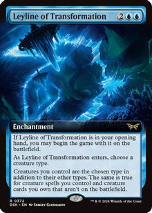 Leyline of Transformation (Extended Art) - Duskmourn: House of Horror #372