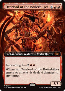 Overlord of the Boilerbilges (Extended Art) - Duskmourn: House of Horror #380