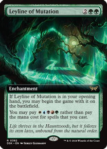 Leyline of Mutation (Extended Art) - Duskmourn: House of Horror #382