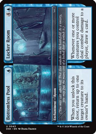 Bottomless Pool // Locker Room - Duskmourn: House of Horror #43