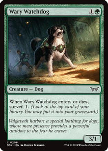 Wary Watchdog - Duskmourn: House of Horror #206