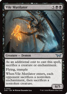 Vile Mutilator - Duskmourn: House of Horror #122