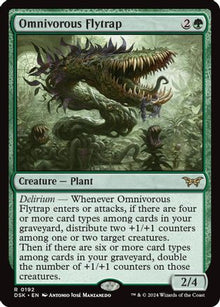 Omnivorous Flytrap - Duskmourn: House of Horror #192