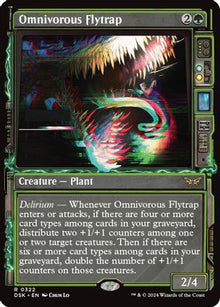Omnivorous Flytrap (Showcase) - Duskmourn: House of Horror #322