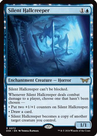 Silent Hallcreeper - Duskmourn: House of Horror #72