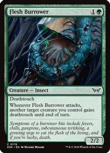 Flesh Burrower - Duskmourn: House of Horror #178