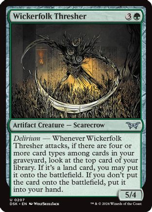 Wickerfolk Thresher - Duskmourn: House of Horror #207