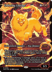 Enduring Courage (Showcase) - Duskmourn: House of Horror #392