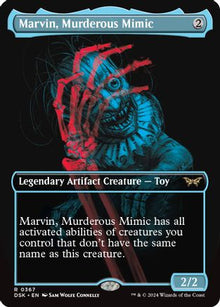 Marvin, Murderous Mimic (Showcase) - Duskmourn: House of Horror #367