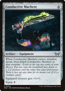 Conductive Machete - Duskmourn: House of Horror #244