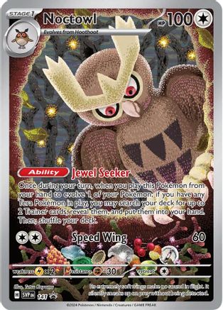 Noctowl - 141 - SV: Scarlet & Violet Promo Cards #141