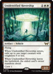 Unidentified Hovership - Duskmourn: House of Horror #37