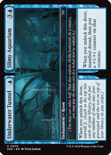 Underwater Tunnel // Slimy Aquarium - Duskmourn: House of Horror #79