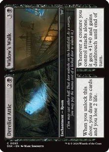Derelict Attic // Widow's Walk - Duskmourn: House of Horror #93