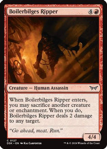 Boilerbilges Ripper - Duskmourn: House of Horror #127