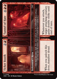 Ticket Booth // Tunnel of Hate - Duskmourn: House of Horror #158