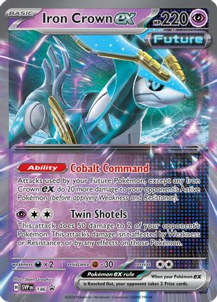 Iron Crown ex - 146 - SV: Scarlet & Violet Promo Cards #146