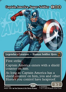 Captain America, Super-Soldier - Marvel Super Heroes #352