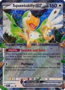 Squawkabilly ex - 160 - SV: Scarlet & Violet Promo Cards #160