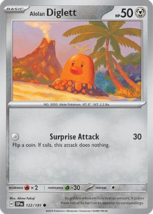 Alolan Diglett - SV08: Surging Sparks #122