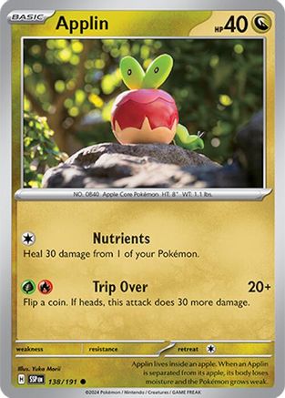 Applin - SV08: Surging Sparks #138