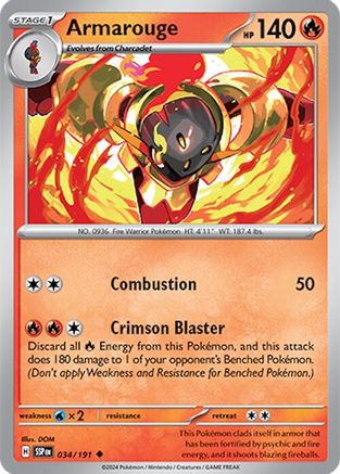 Armarouge - SV08: Surging Sparks #034