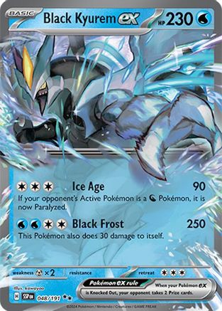 Black Kyurem ex - 048/191 - SV08: Surging Sparks #048