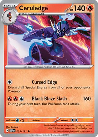 Ceruledge - 035/191 - SV08: Surging Sparks #035
