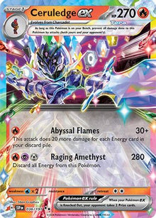 Ceruledge ex - SV08: Surging Sparks #036