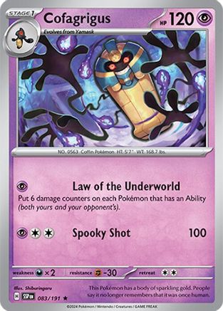 Cofagrigus - SV08: Surging Sparks #083