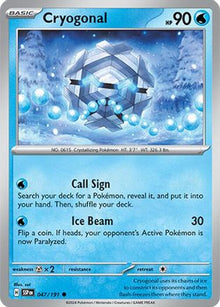 Cryogonal - SV08: Surging Sparks #047