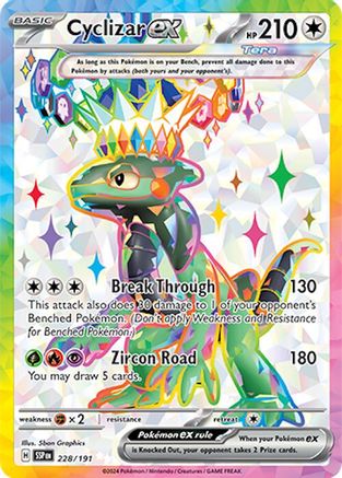 Cyclizar ex - 228/191 - SV08: Surging Sparks #228