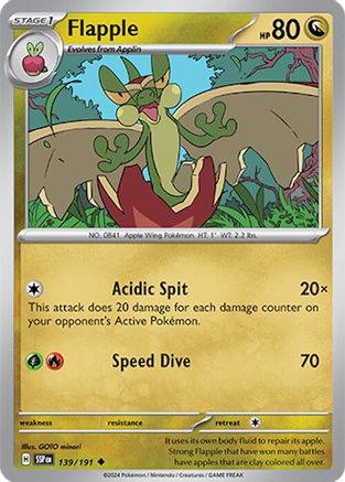 Flapple - 139/191 - SV08: Surging Sparks #139