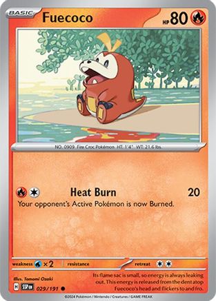 Fuecoco - SV08: Surging Sparks #029