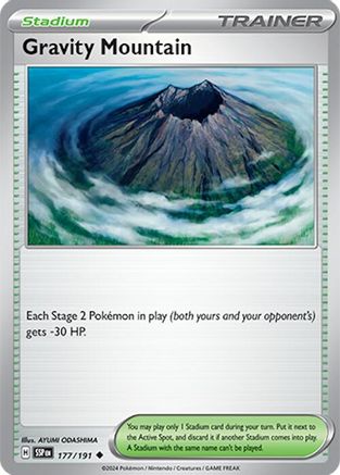 Gravity Mountain - SV08: Surging Sparks #177