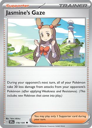 Jasmine's Gaze - 178/191 - SV08: Surging Sparks #178