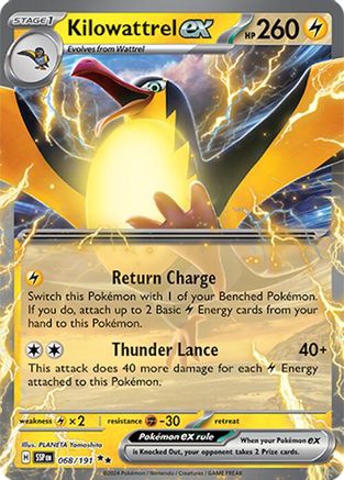 Kilowattrel ex - SV08: Surging Sparks #068
