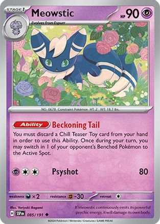 Meowstic - SV08: Surging Sparks #085