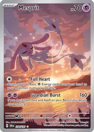 Mesprit - 204/191 - SV08: Surging Sparks #204