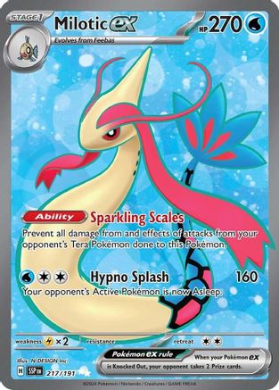 Milotic ex - 217/191 - SV08: Surging Sparks #217