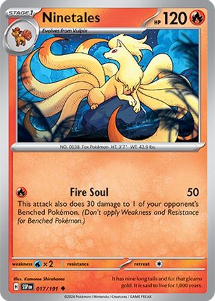 Ninetales - SV08: Surging Sparks #017