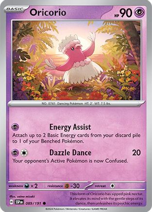 Oricorio - 089/191 - SV08: Surging Sparks #089